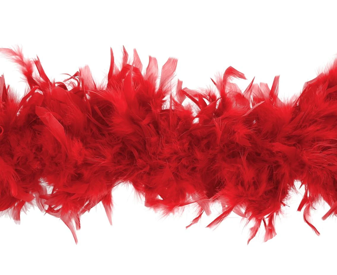 Boa czerwone, 180 cm, 40 g.